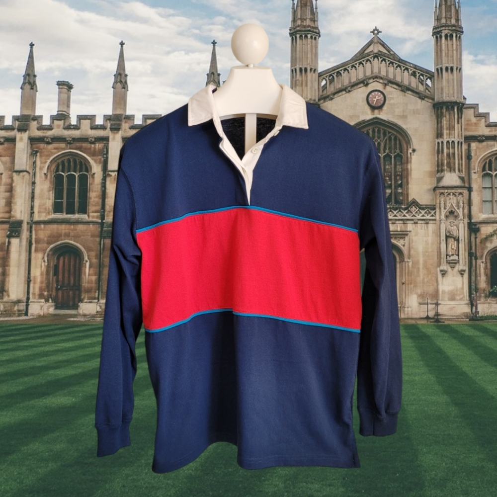 Classic Preppy Rugby Shirt